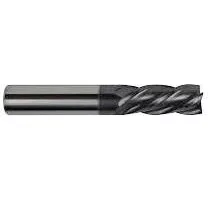4 Flute, Material Hardness Upto 30 - 45 HRC
