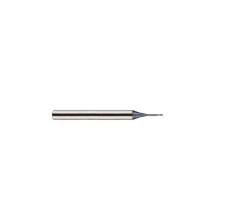 2 Flute Point Size End mill - Material Hardness Upto 45-55 HRC